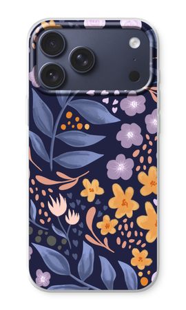 Flowers with blue leaves