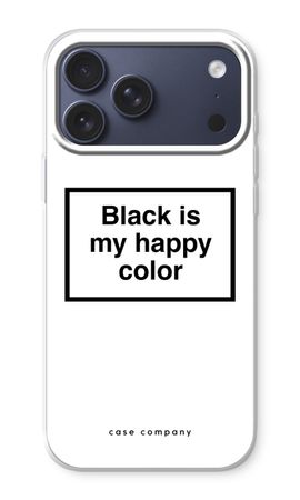 Black is my happy color