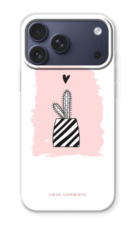 Black and white cactus