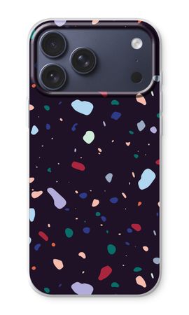 Dark Rounded Terrazzo