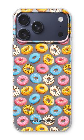 Rosafarbene Donuts
