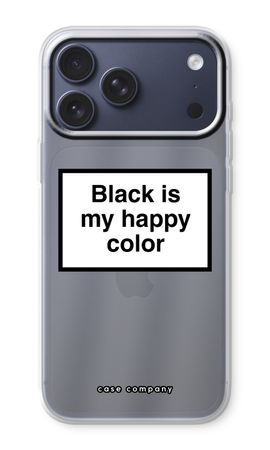 Black is my happy color