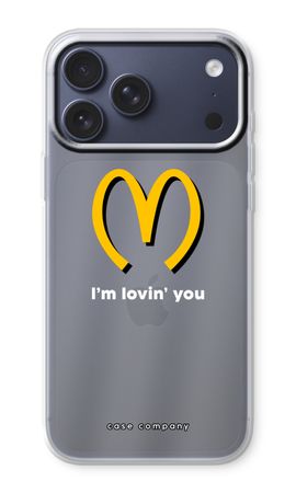 I'm lovin' you