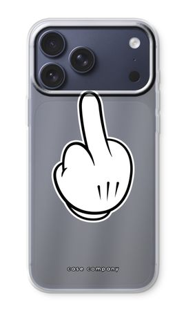 Middle finger white