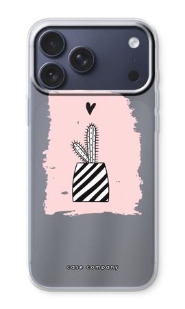 Black and white cactus