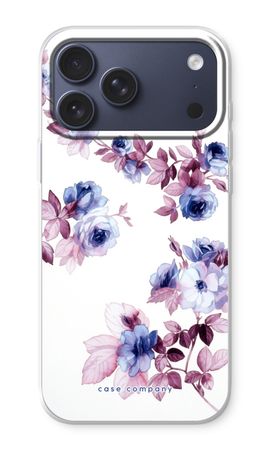Water paint flowers