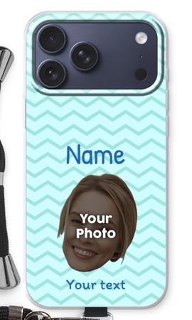 Personalized Face - Stripes Pattern