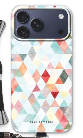 Coloured triangles pastel
