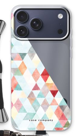 Coloured triangles pastel