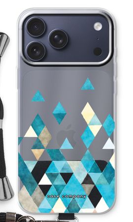 Coloured triangles blue