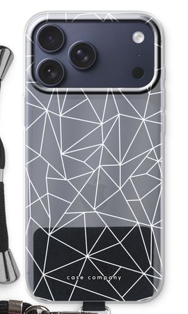 Geometric lines white