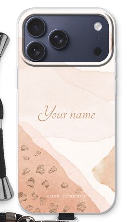 Gold Spots Namecase - Blush