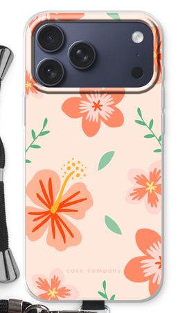 Tropical Pink Flowers
