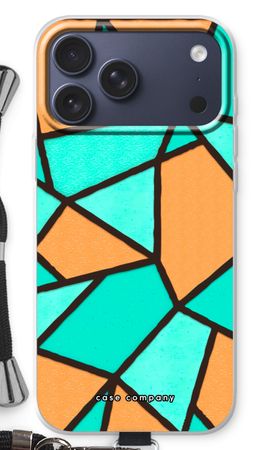 Stained glass - Orange