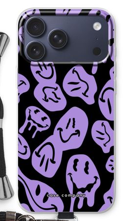 Melting Smiley - Purple