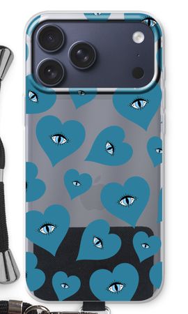 Ojos azules de corazón