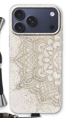 Boho golden mandala