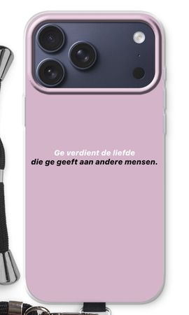 Ge verdient de liefde