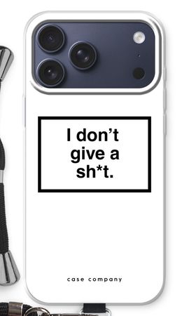 Don't give a shit