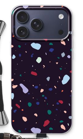 Dark Rounded Terrazzo