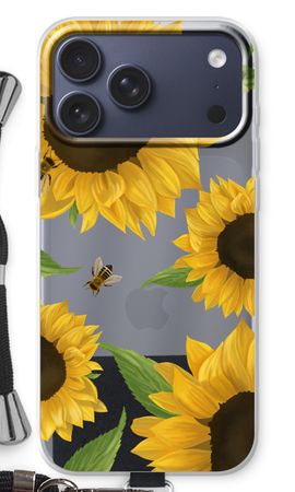 Sunflower and bees