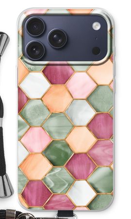 Hexagons in stained glass