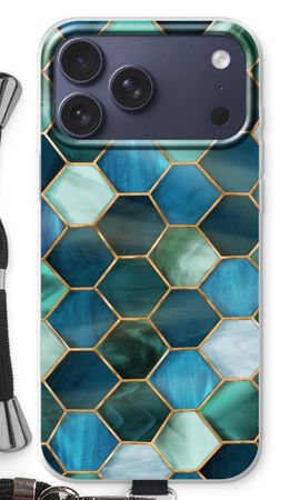 Hexagons in stained glass