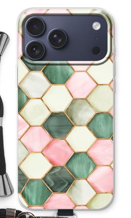 Hexagons in stained glass