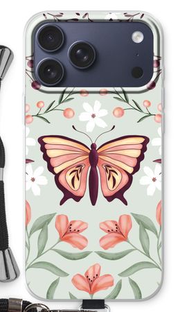 Butterfly in a floral world