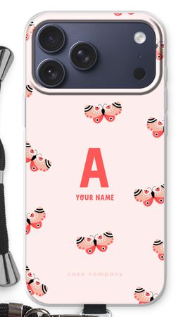 Rosy Butterflies Monogram