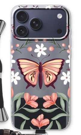 Butterfly in a floral world
