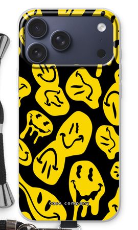 Melting smiley - Yellow