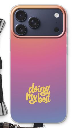 Doing my best