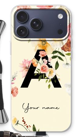 Flirty Flowers Monogram