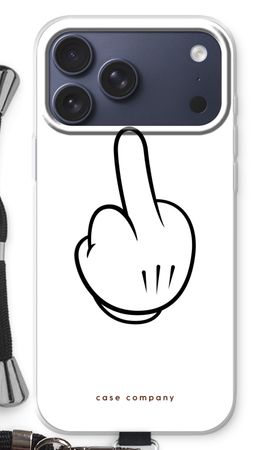 Middle finger white
