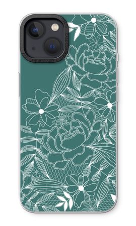 Flowers in lace
