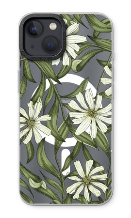 White flower pattern