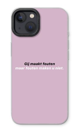 Fouten maken u niet