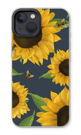 Sunflower and bees