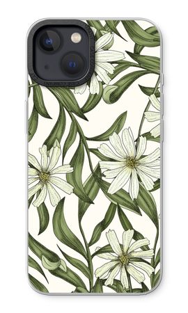 White flower pattern