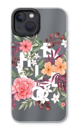 Hello in flowers