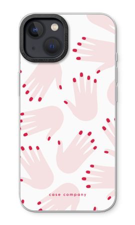 Hands pink