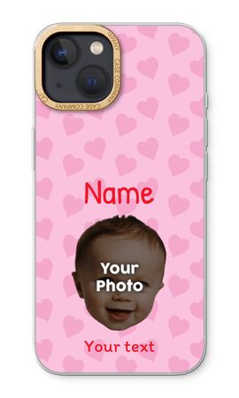 Personalized Face - Hearts N°2