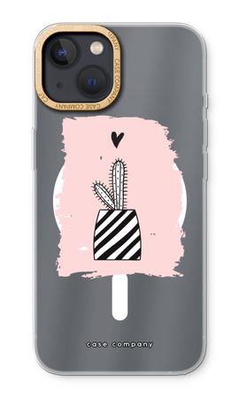 Black and white cactus