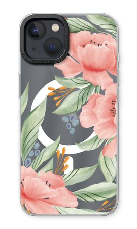 Zachtroze bloemen