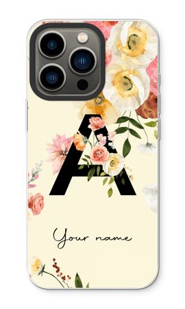 Flirty Flowers Monogram