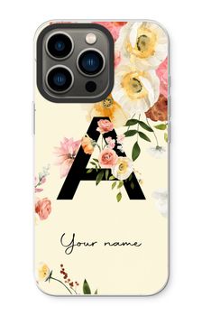 Flirty Flowers Monogram