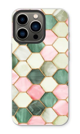 Hexagons in stained glass