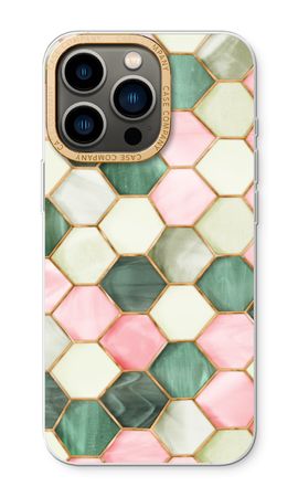 Hexagons in stained glass