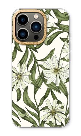 White flower pattern